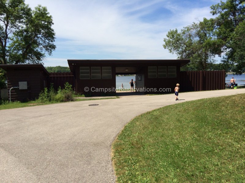 Long Lake Campground at Kettle Moraine State Forest Northern Unit